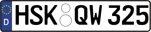 HSK-QW325