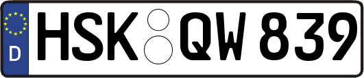HSK-QW839