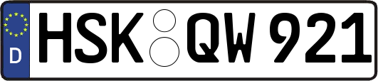 HSK-QW921
