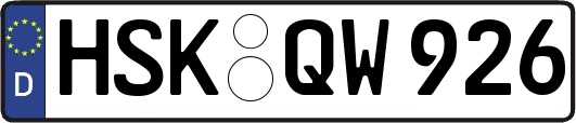 HSK-QW926