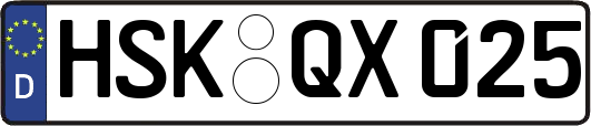 HSK-QX025