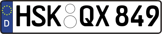 HSK-QX849