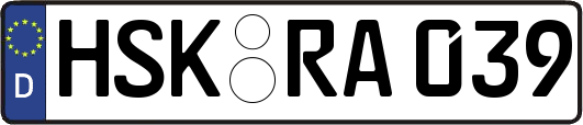 HSK-RA039