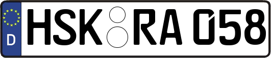 HSK-RA058