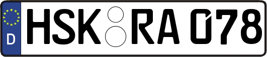 HSK-RA078