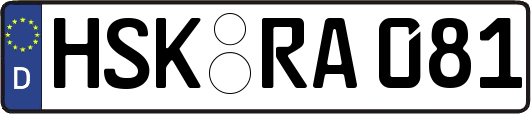 HSK-RA081
