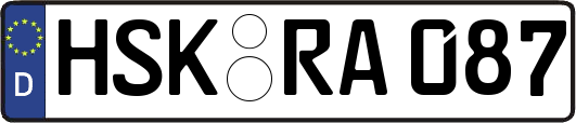 HSK-RA087