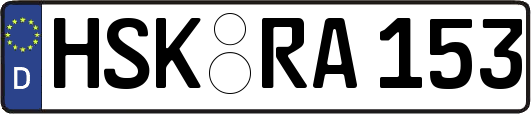 HSK-RA153