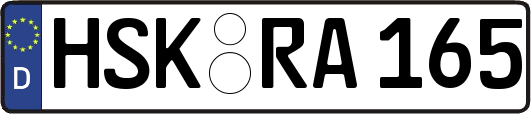 HSK-RA165