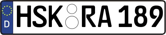 HSK-RA189