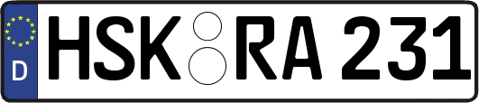 HSK-RA231