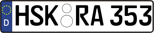 HSK-RA353