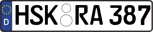 HSK-RA387