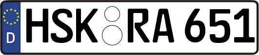 HSK-RA651