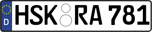 HSK-RA781