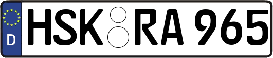 HSK-RA965