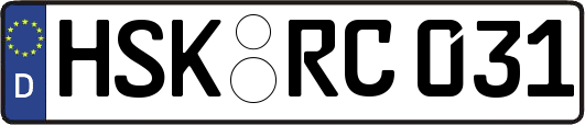 HSK-RC031
