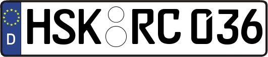HSK-RC036
