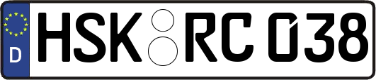 HSK-RC038