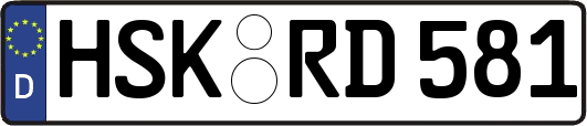 HSK-RD581