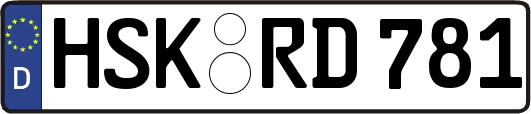 HSK-RD781