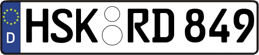 HSK-RD849