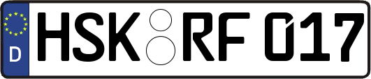 HSK-RF017