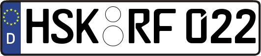 HSK-RF022