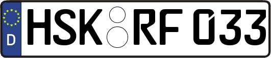 HSK-RF033