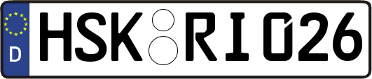 HSK-RI026