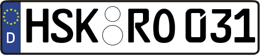 HSK-RO031