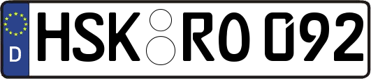 HSK-RO092