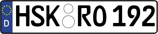 HSK-RO192