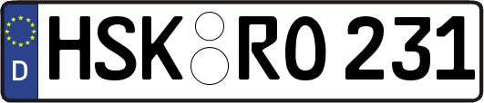 HSK-RO231