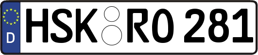 HSK-RO281