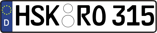 HSK-RO315