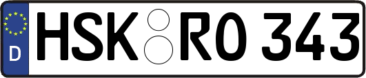 HSK-RO343