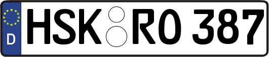 HSK-RO387