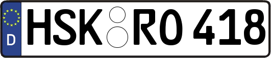 HSK-RO418