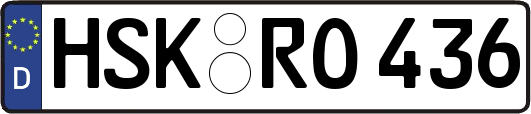 HSK-RO436
