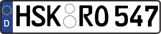 HSK-RO547