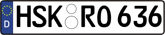 HSK-RO636