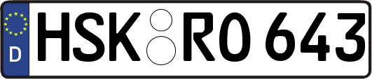 HSK-RO643