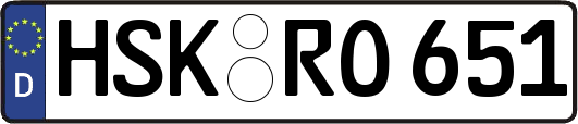 HSK-RO651