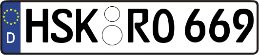 HSK-RO669