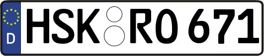 HSK-RO671
