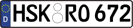 HSK-RO672