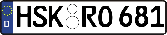 HSK-RO681