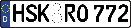 HSK-RO772