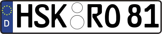 HSK-RO81